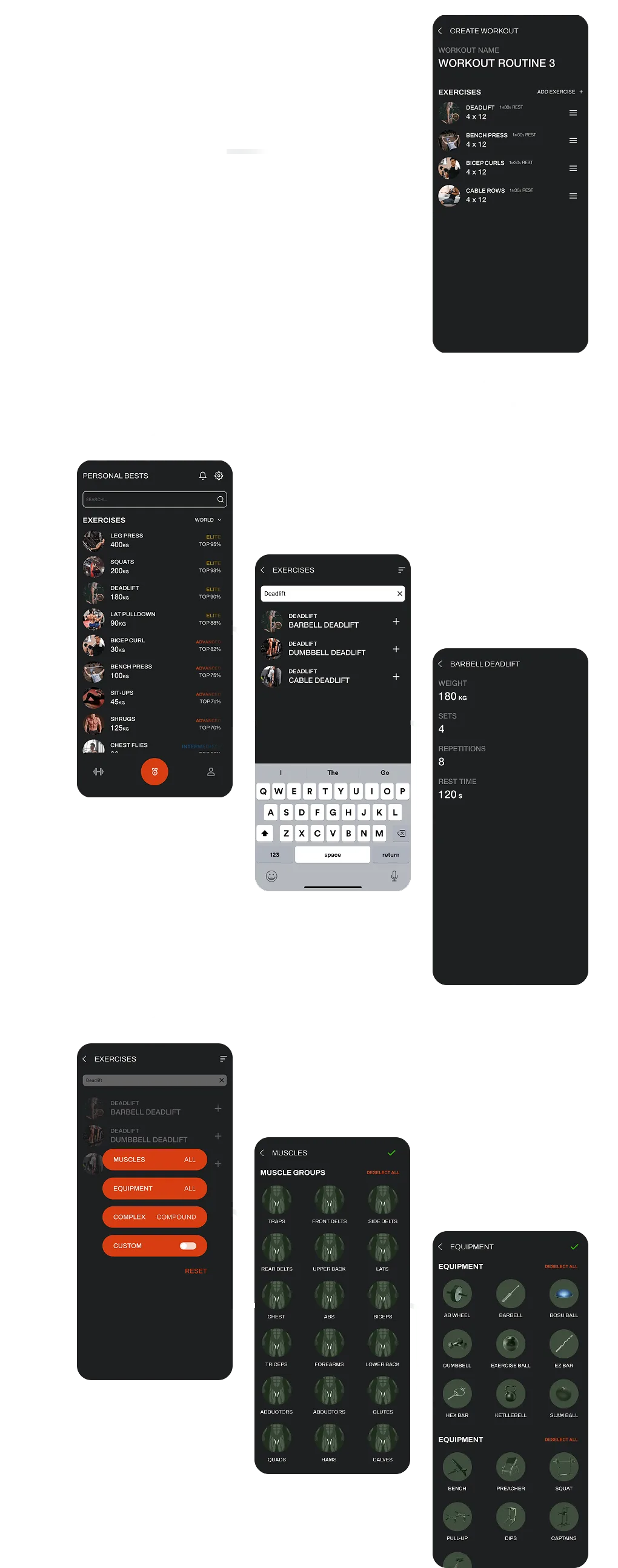 Workout Creation After Desktop